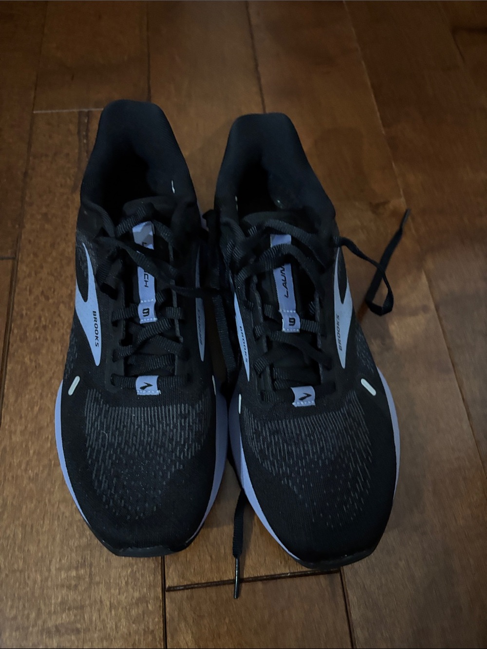 Brooks Women’s Black and Purple Athletic Running Shoes